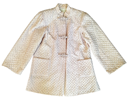 1940's Pale Pink Quilted Lounge Set
