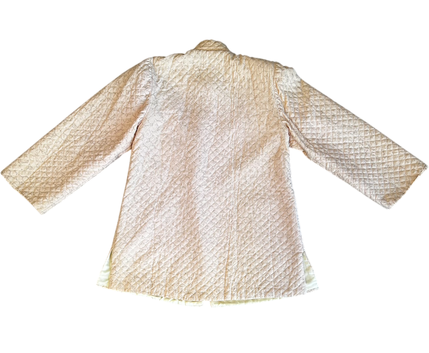 1940's Pale Pink Quilted Lounge Set