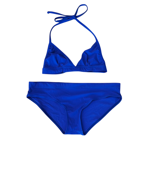 Romeo Gigli Deadstock Cobalt Blue Bikini
