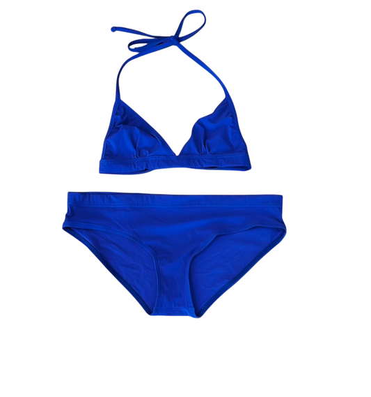 Romeo Gigli Deadstock Cobalt Blue Bikini