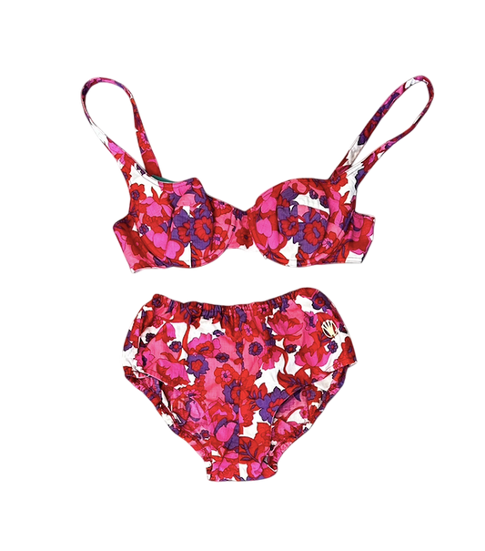 1960's Triumph Floral Bikini Set