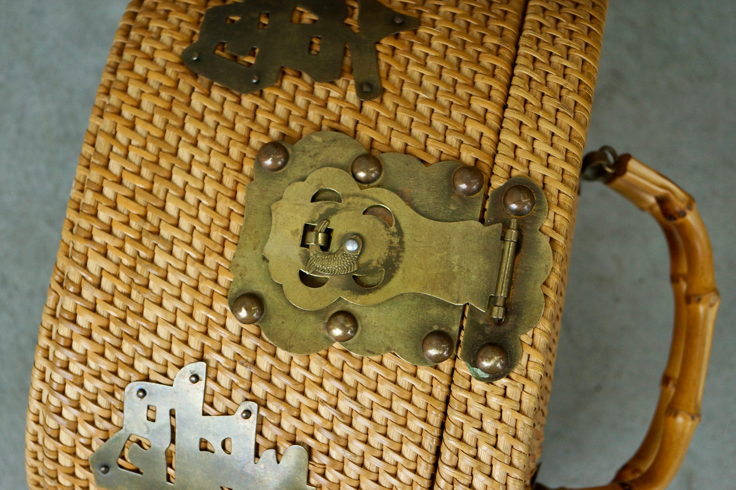 1970's Basket Bag