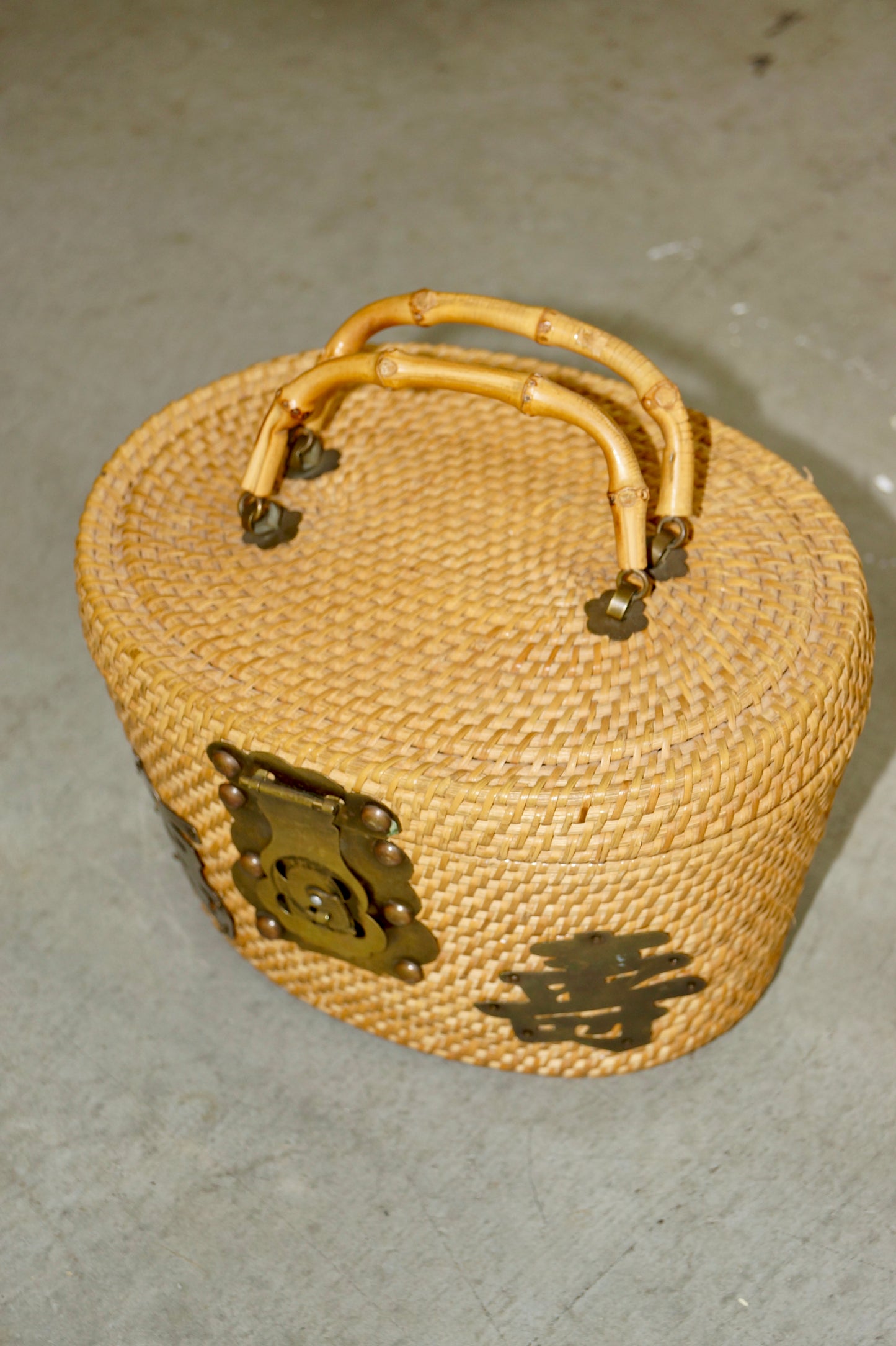 1970's Basket Bag