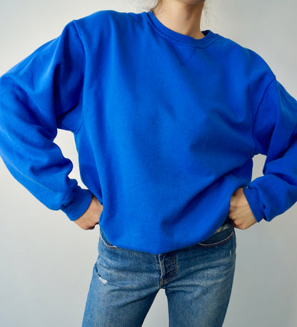 90's Royal Blue Sweatshirt