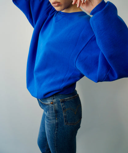 90's Royal Blue Sweatshirt