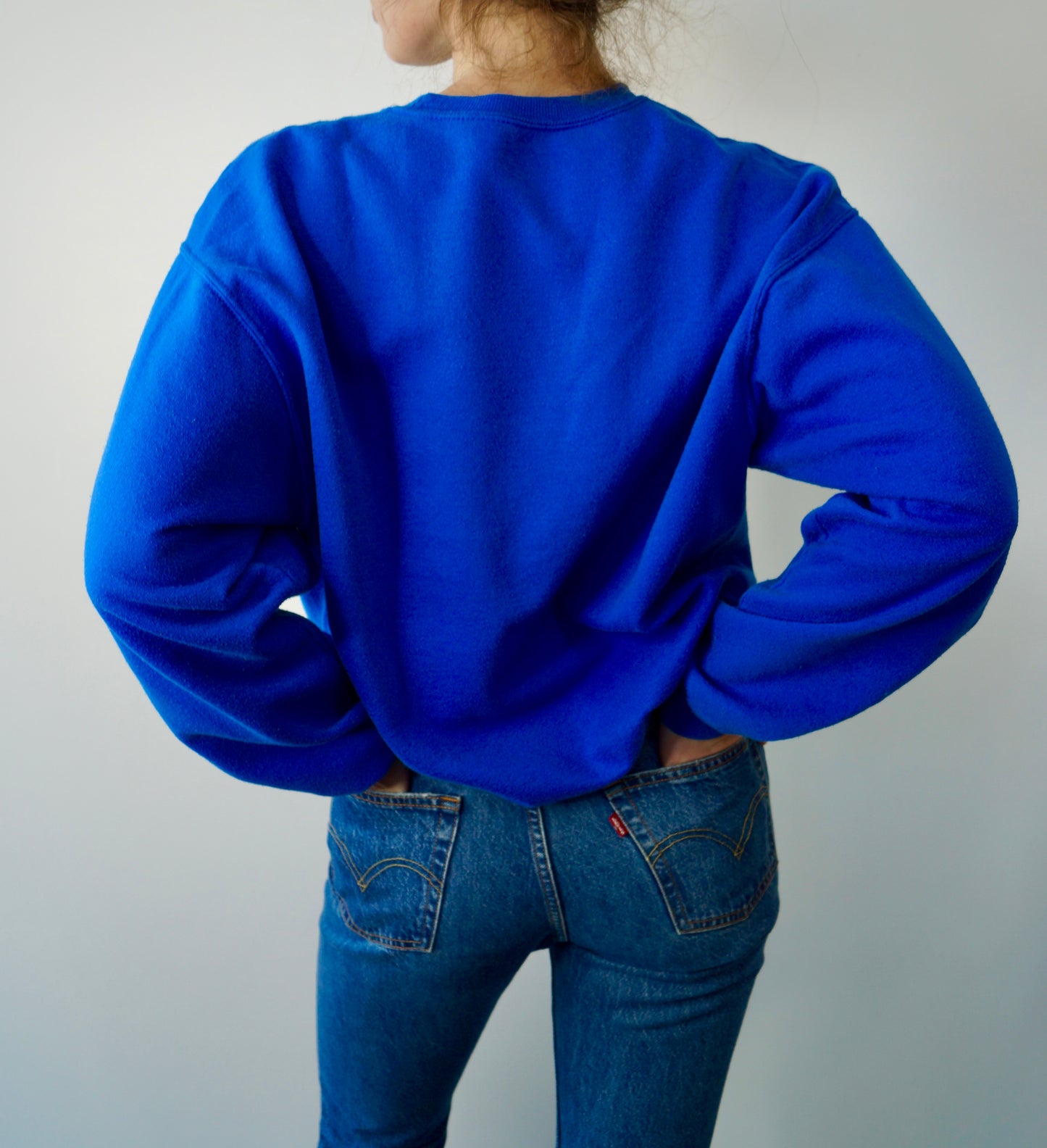 90's Royal Blue Sweatshirt