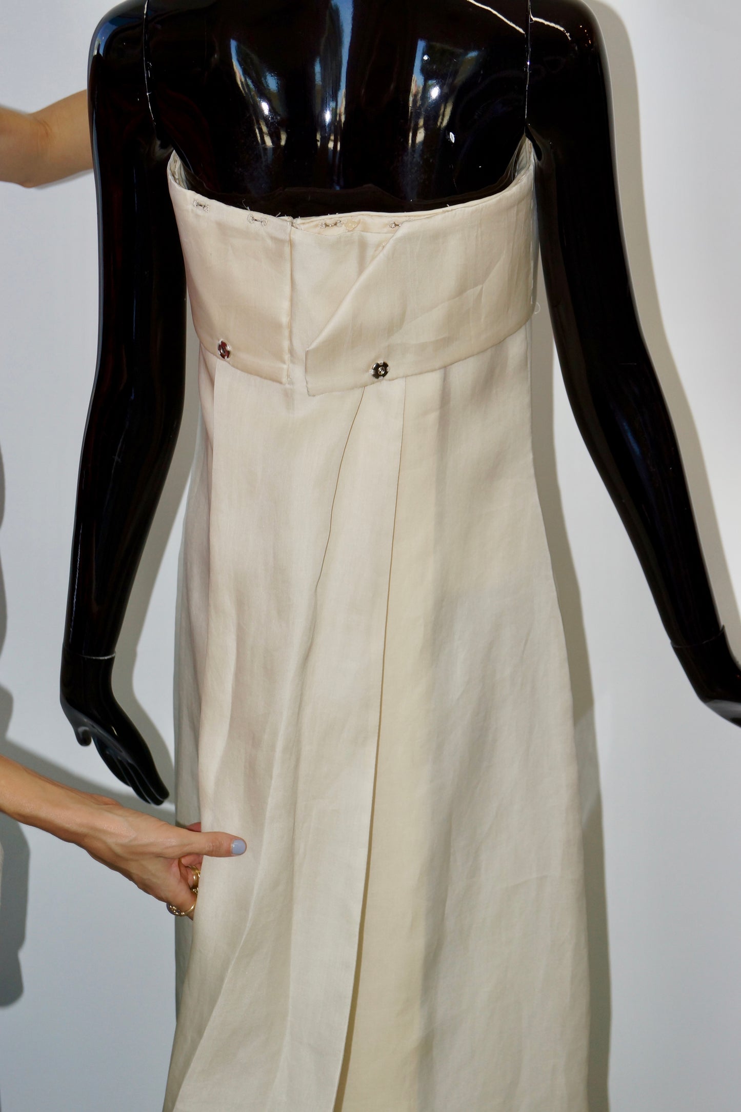 Madame Butterfly Strapless Corset Dress