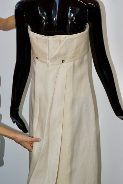 Madame Butterfly Strapless Corset Dress