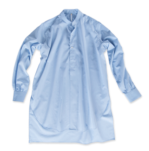 Blue End on End Pull-Over Shirt