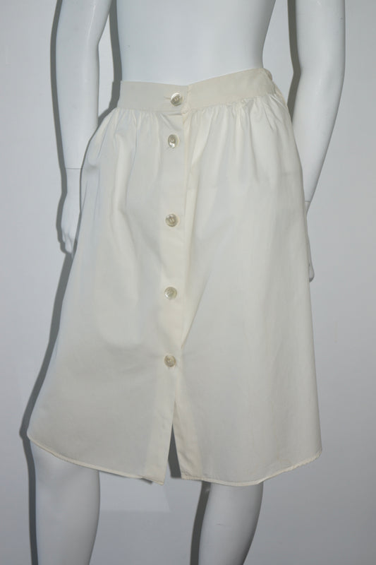 Romeo Gigli Cotton Skirt