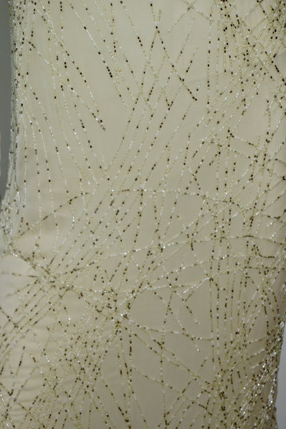 Odicini Couture Italian Beaded Dress