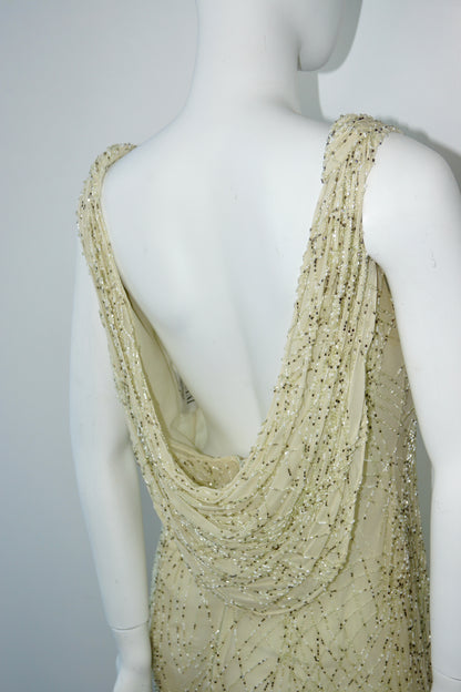 Odicini Couture Italian Beaded Dress