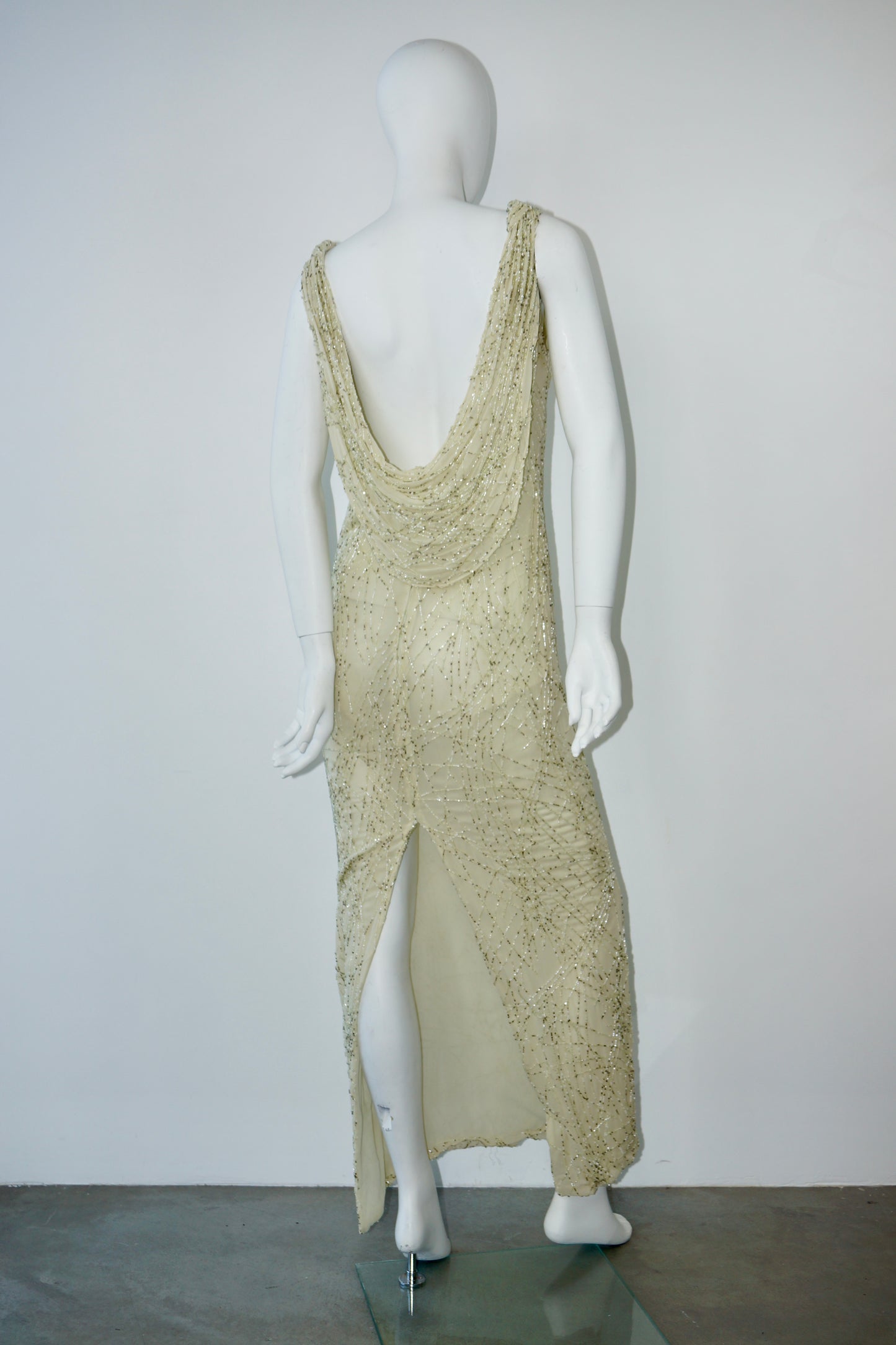 Odicini Couture Italian Beaded Dress