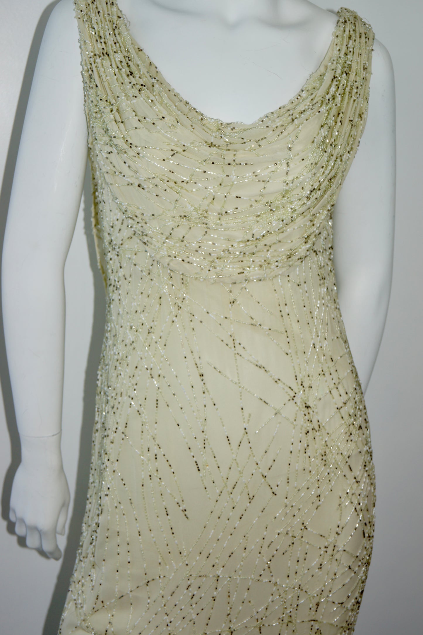 Odicini Couture Italian Beaded Dress