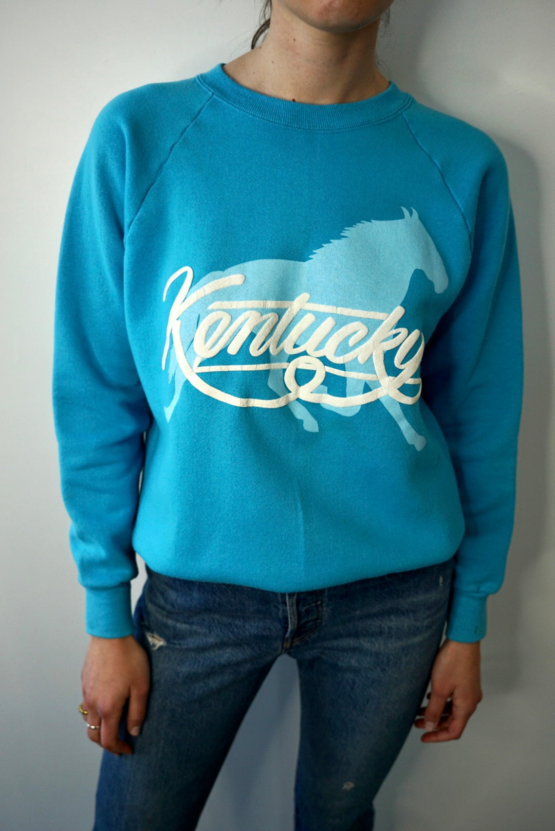 Turquoise Blue Kentucky Sweatshirt