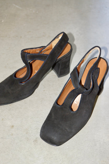Romeo Gigli Black Mary Janes