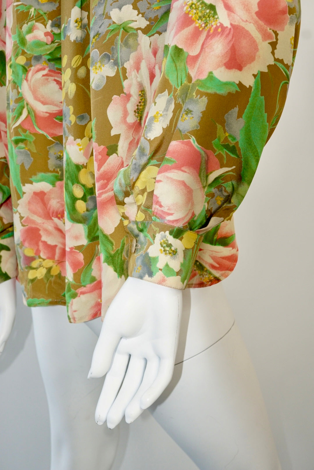 Max Mara Silk Floral Blouse