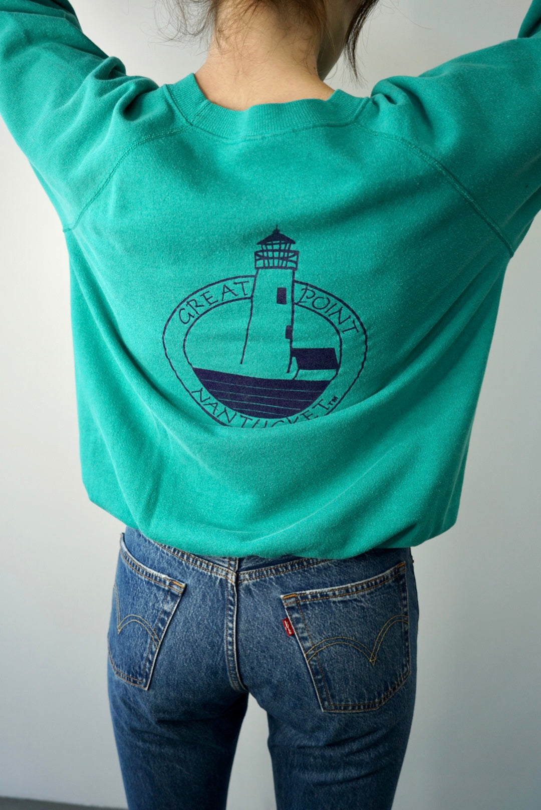 Turquoise Green Nantucket Sweatshirt