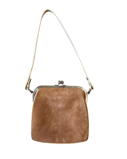 1970's Suede Shoulder Bag