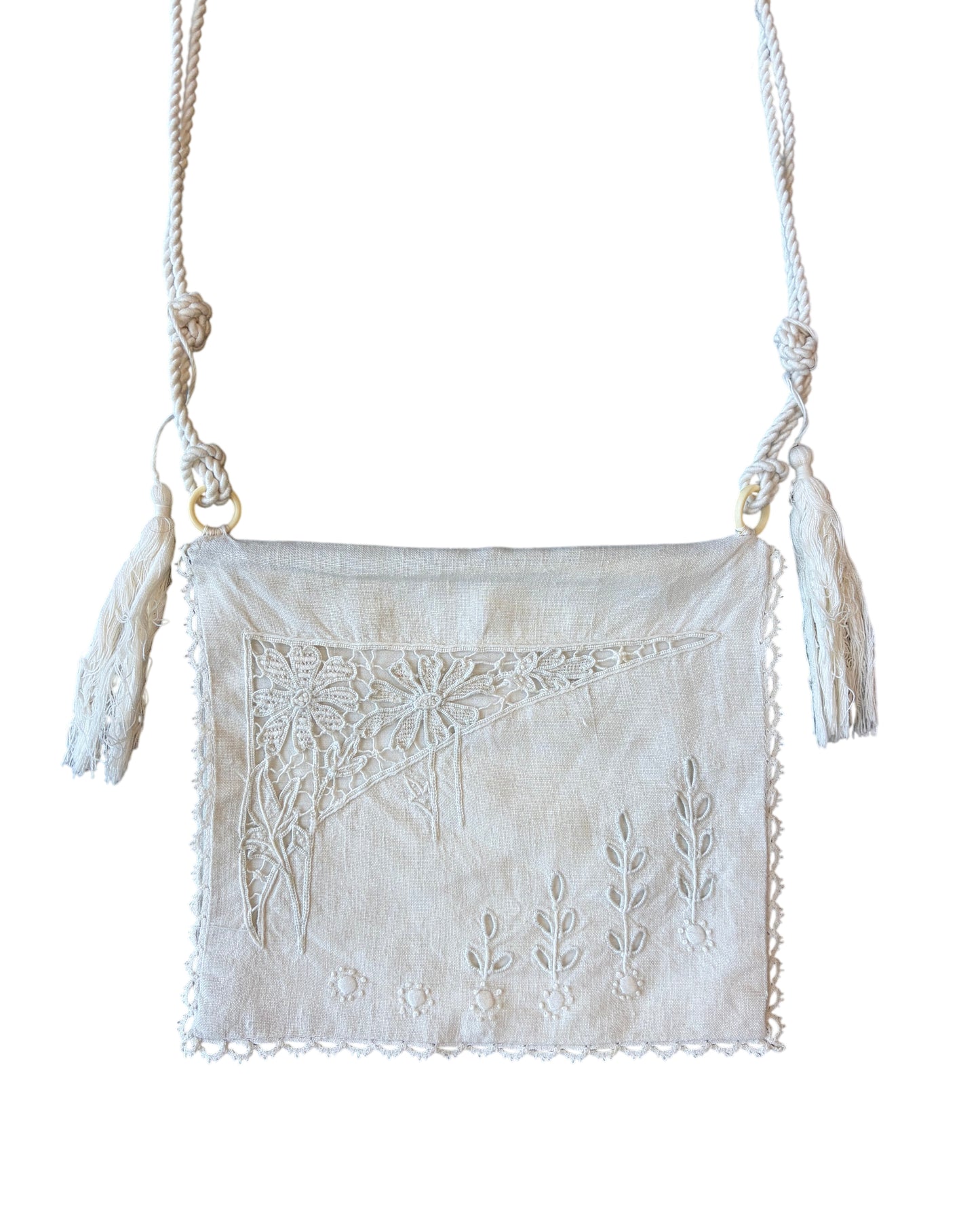 Antique Embroidered Bag