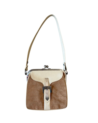 1970's Suede Shoulder Bag