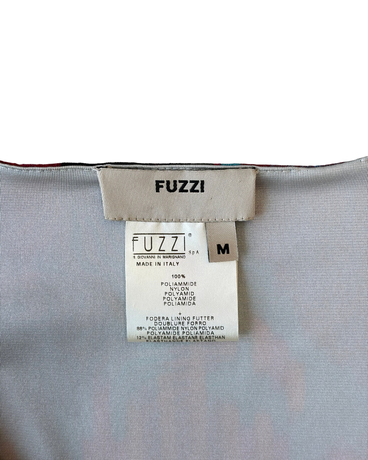 Fuzzi Printed Mesh Dress