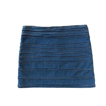 Mugler Denim Skirt