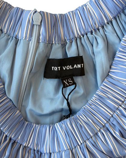 Toit Volant Striped Cotton Dress