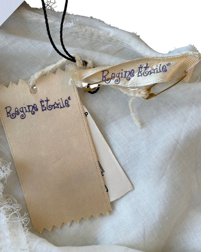 Deadstock Regene Étoilé Asymmetrical Silk Skirt