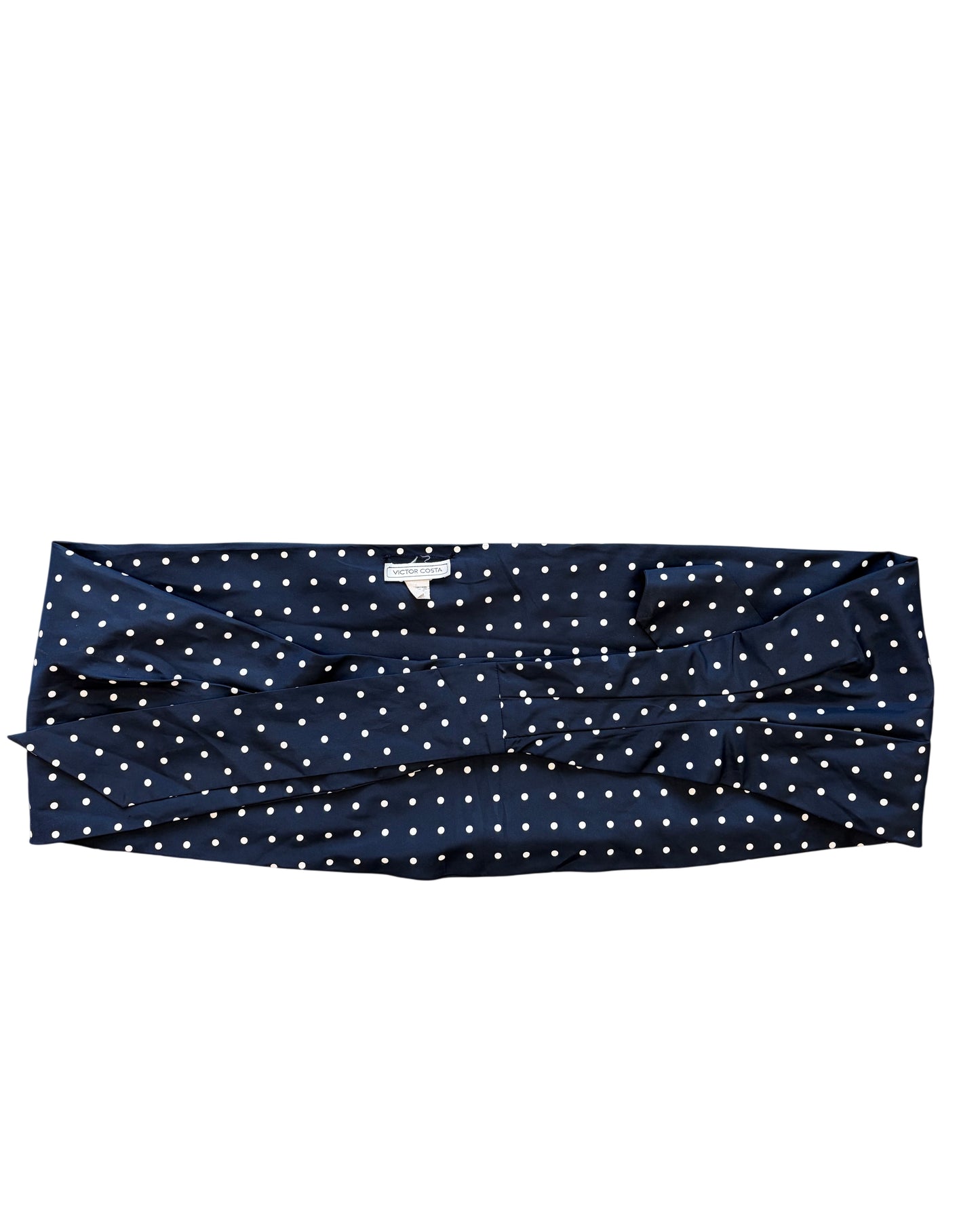 1980's Victor Costa Polka Dot Top