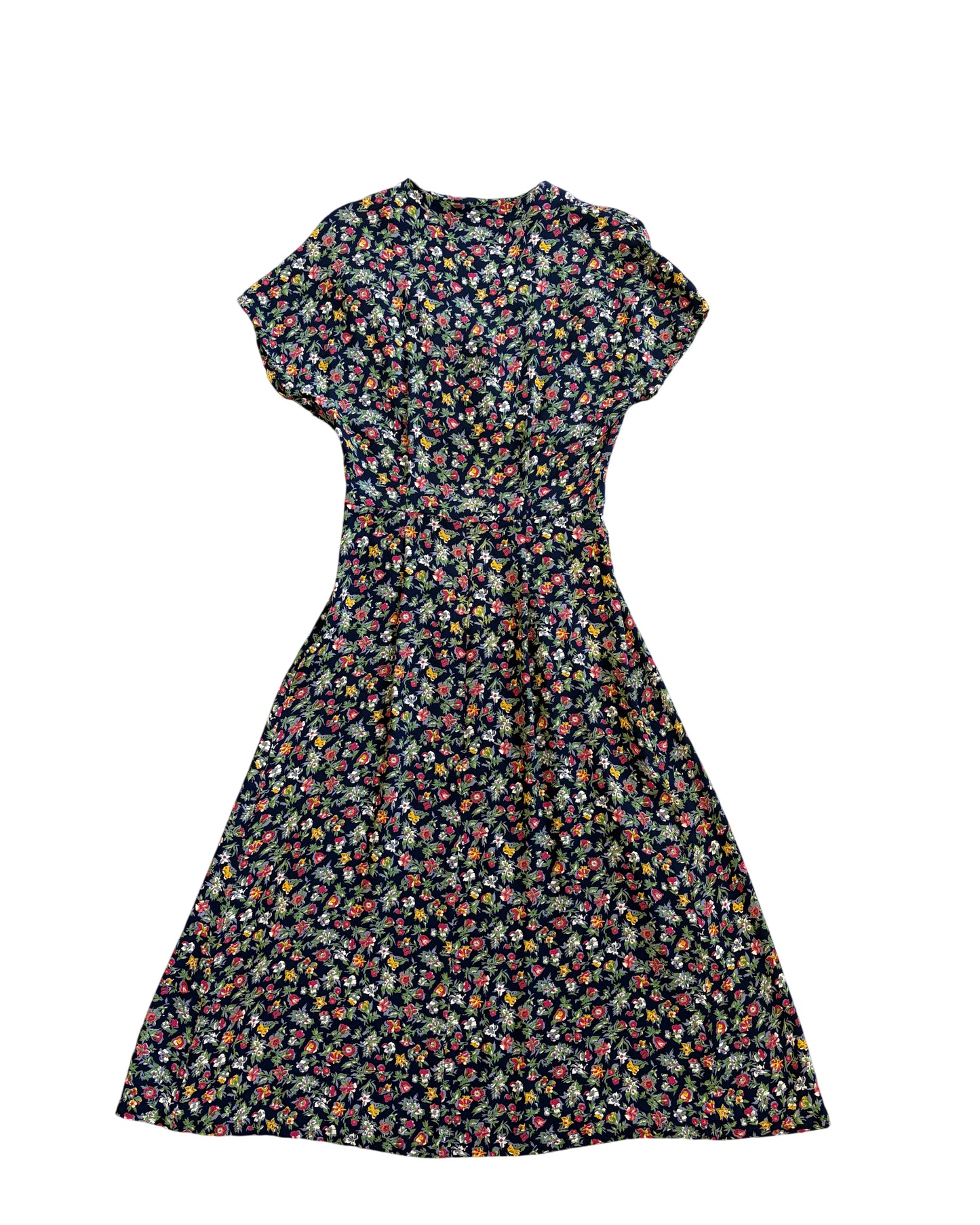 1990's Banana Republic Floral Dress