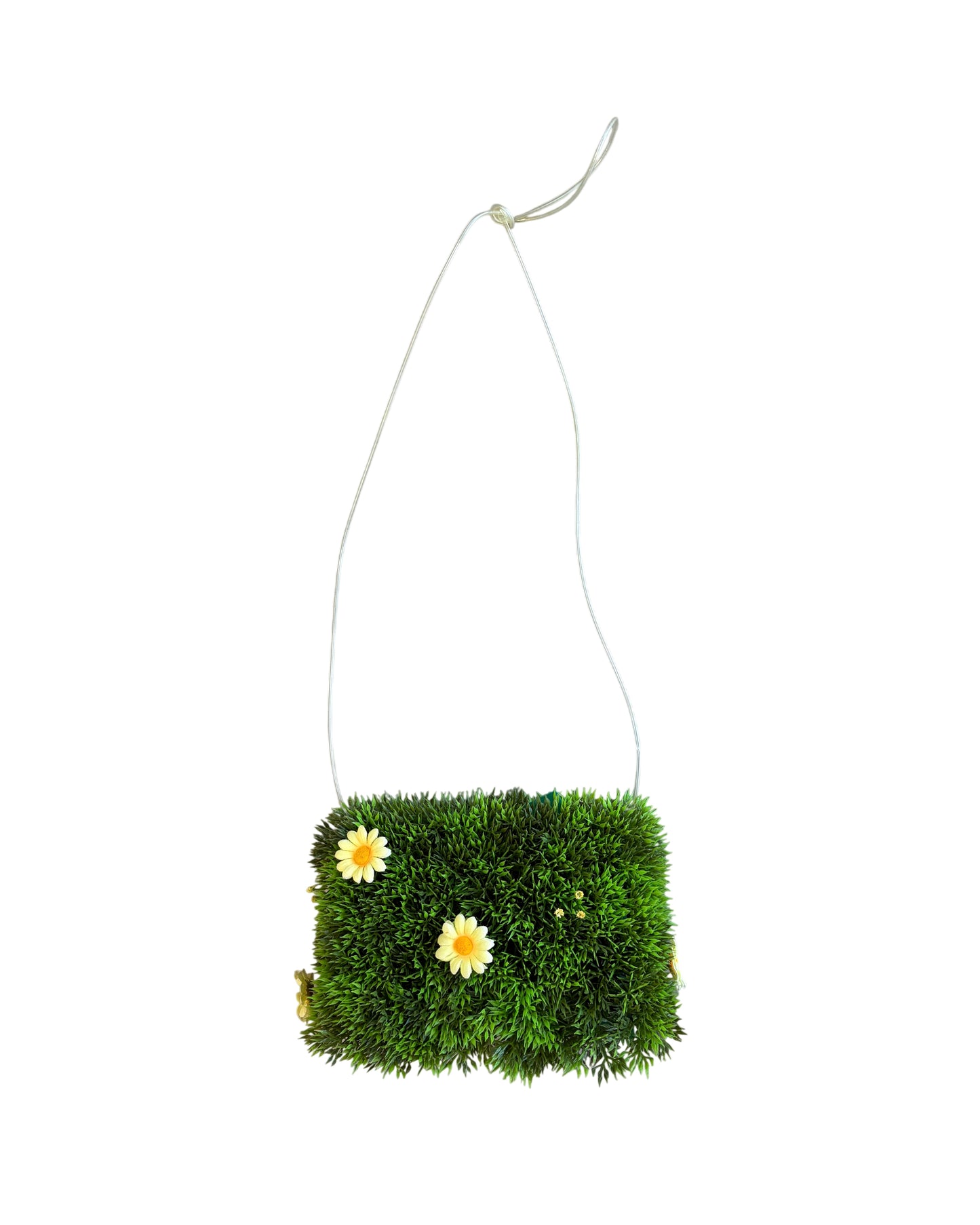Vintage Floral Lawn Crossbody Bag