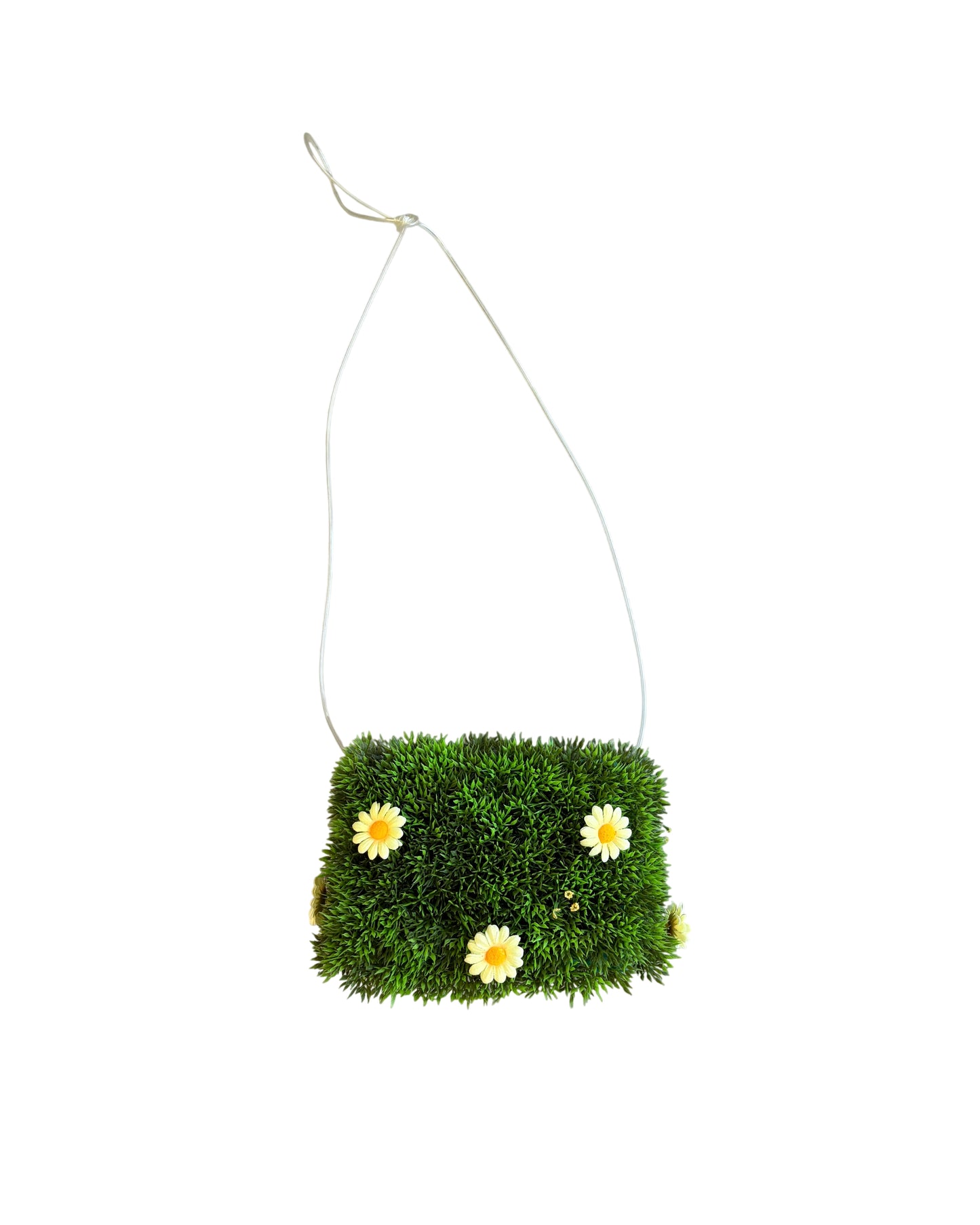 Vintage Floral Lawn Crossbody Bag