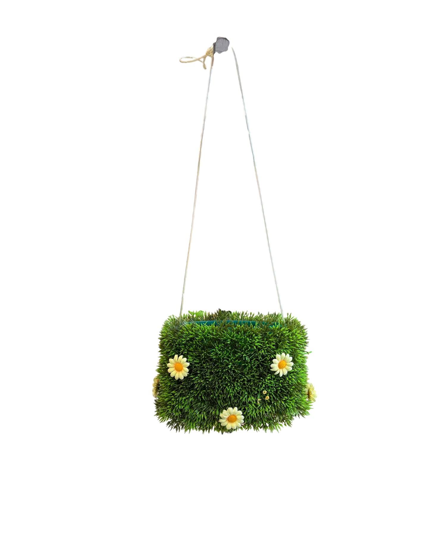Vintage Floral Lawn Crossbody Bag