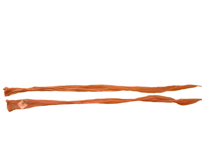 Rome Gigli Orange Silk Golves