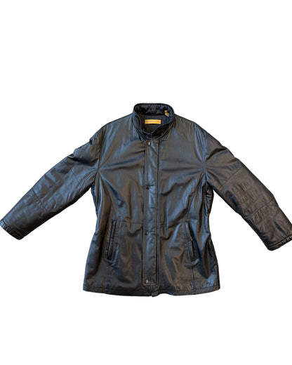 1990's Donna Karen Leather Jacket