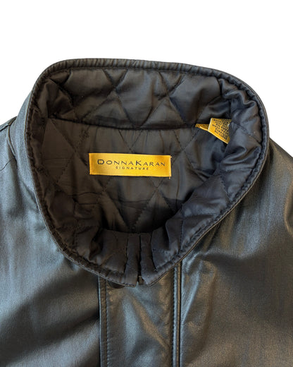 1990's Donna Karen Leather Jacket