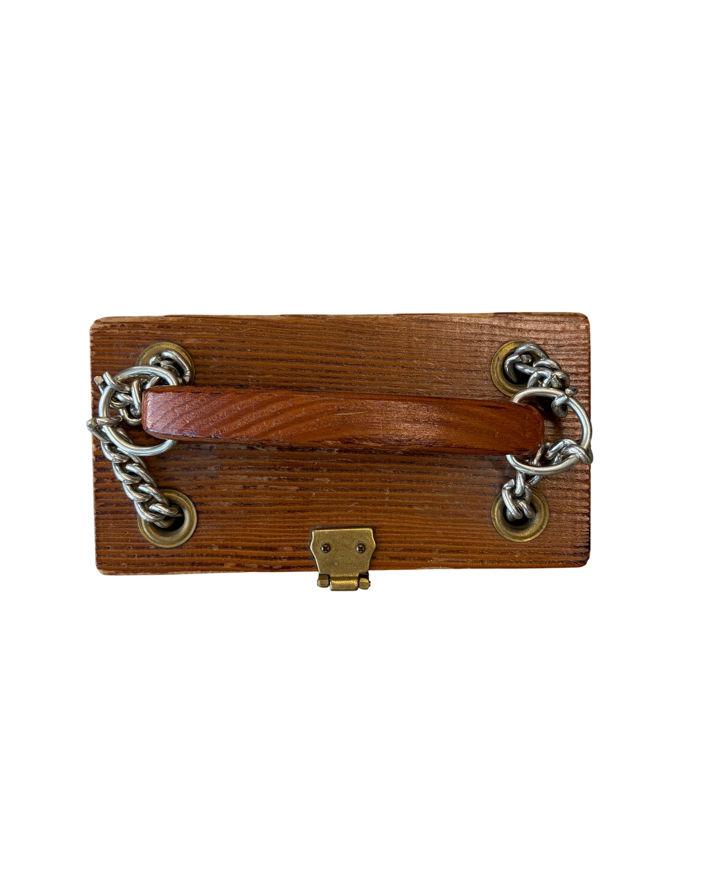 1960's Wooden Box Purse