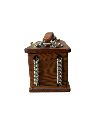 1960's Wooden Box Purse
