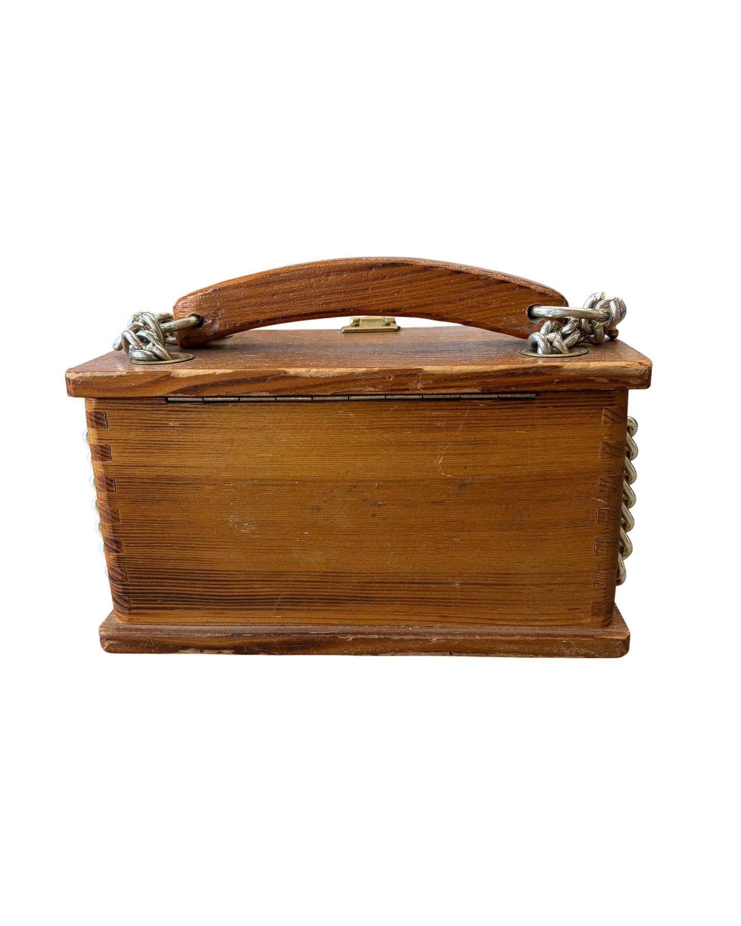 1960's Wooden Box Purse