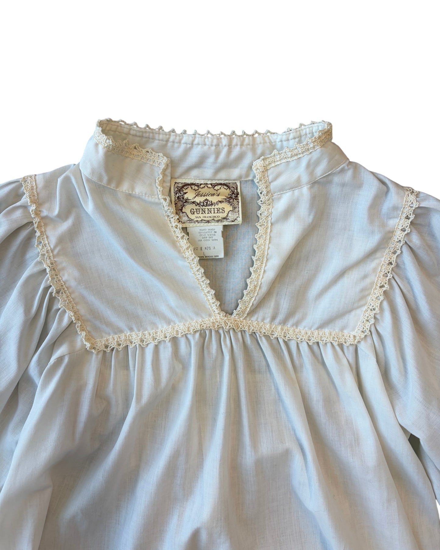 1970's Jessica's Gunnies Prairie Blouse