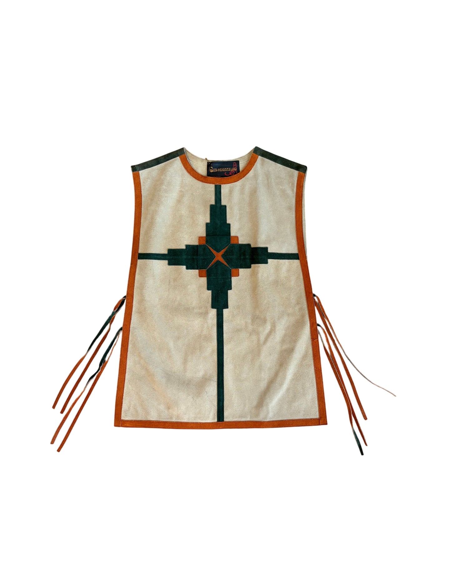 1970's SkinCheetahs Two Piece Suede Set