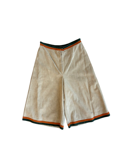 1970's SkinCheetahs Two Piece Suede Set