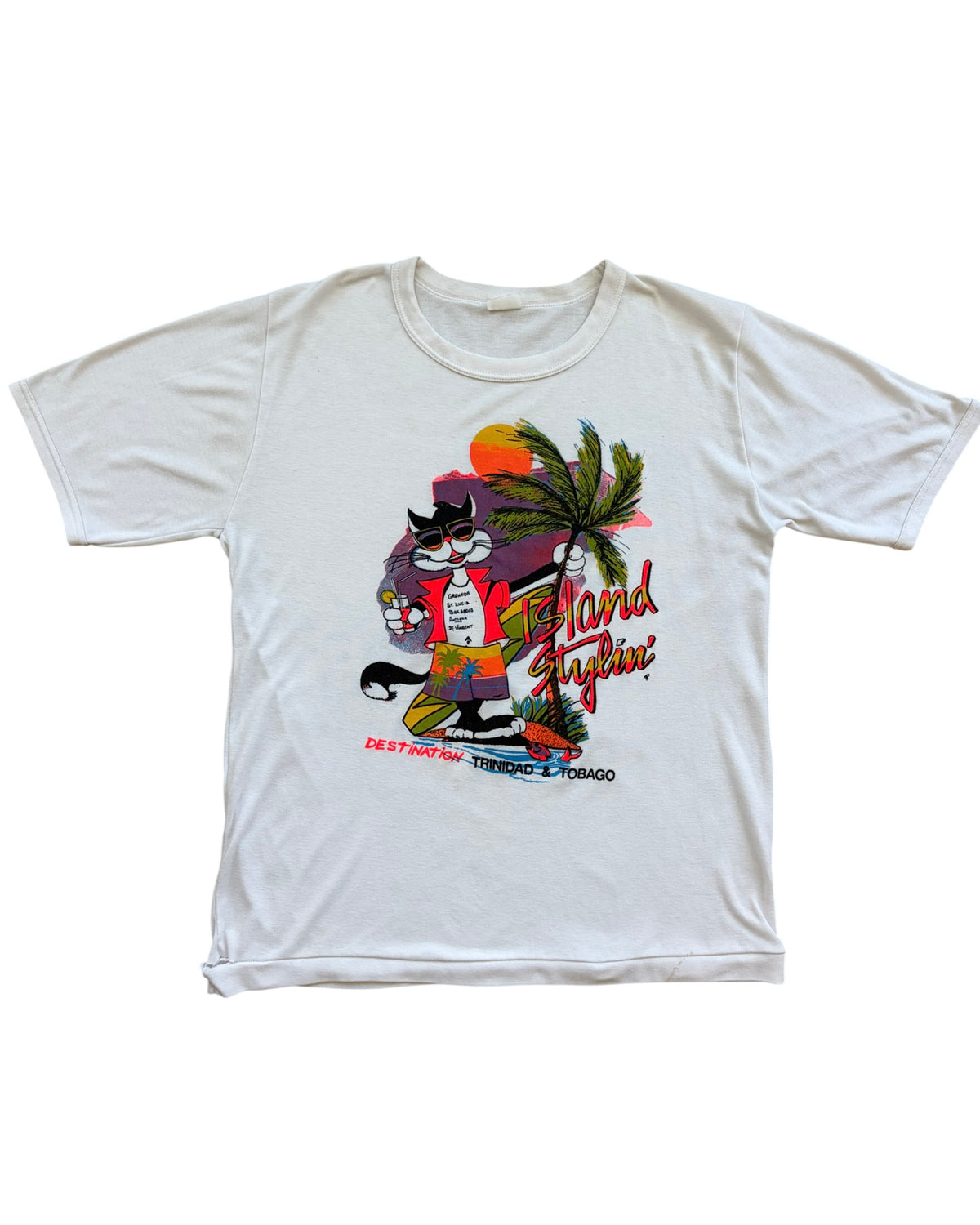 1980's Neon Graphic T-Shirt