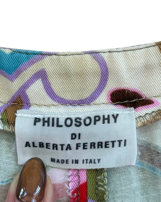 Philosophy di Alberta Ferretti Cotton Two-Piece Set