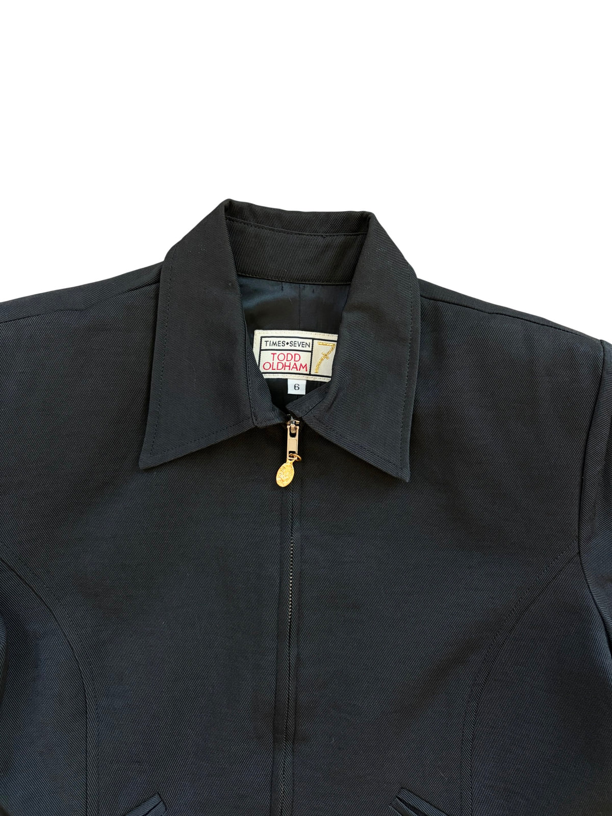 Todd Oldham Times Seven Cropped Jacket