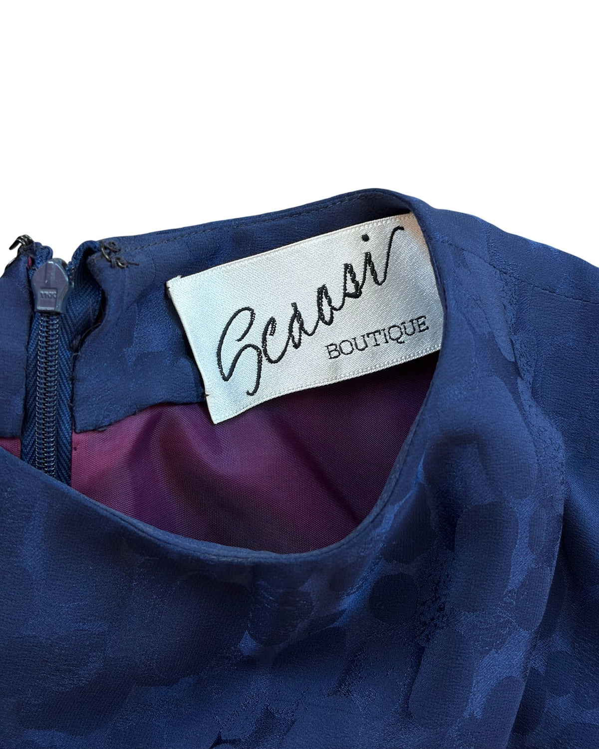 Scaasi Boutique Dress with Bubble Hem