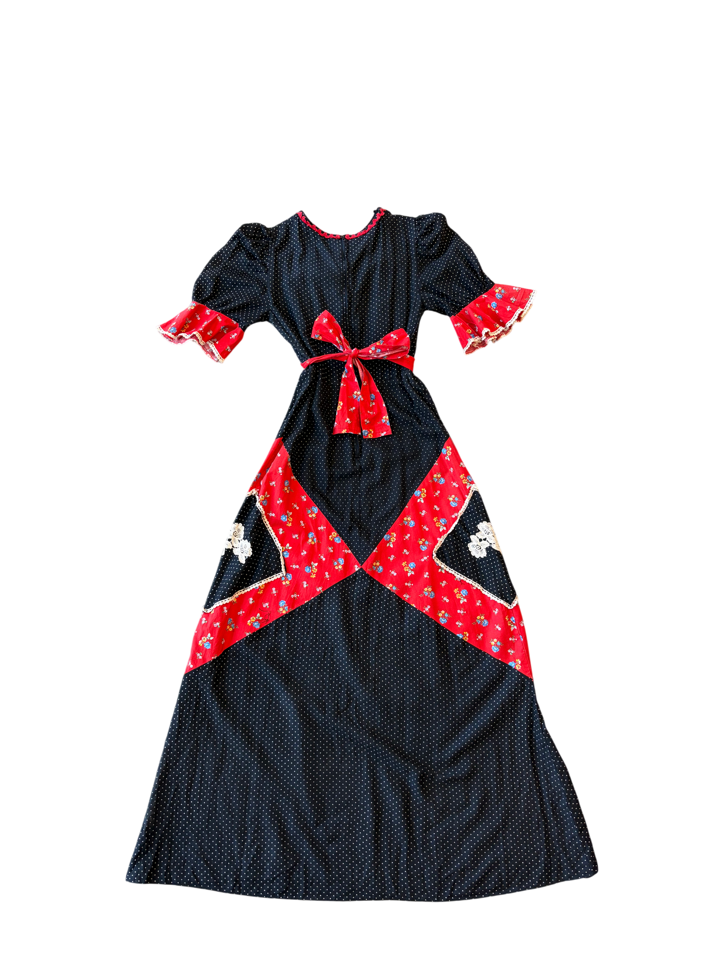 1970s Cotton Printed Dress