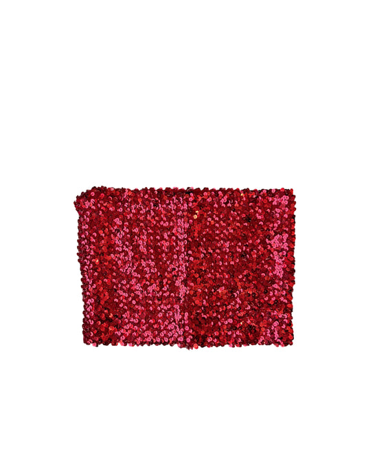1970s Red Sequin Tube Top