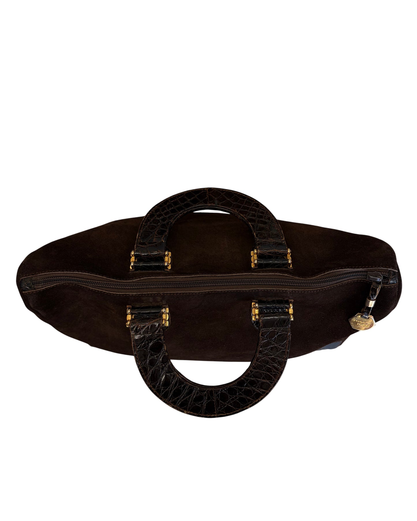 1970's Rossi e Rossi Suede Doctor’s Bag